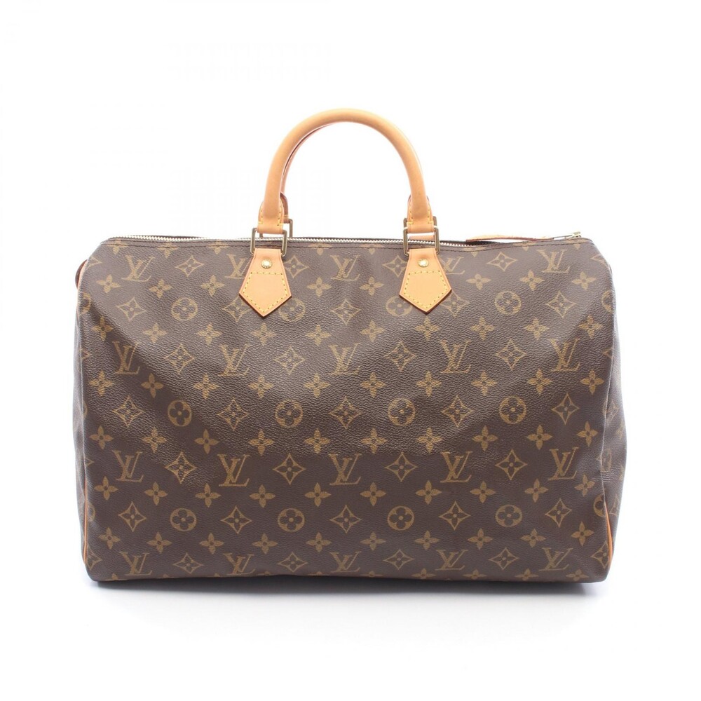 Louis Vuitton Speedy 40 Handbag Leather #296002L13B